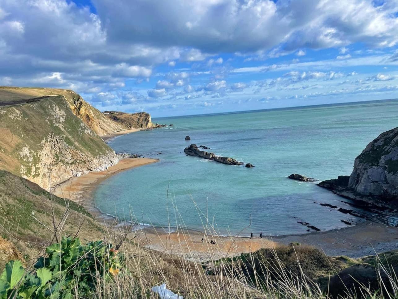 Emma'S Sea View 2-Bedroom Caravan At Durdle Door Near Wareham Dorset West Lulworth Exterior photo